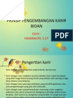 Prinsip Pengembangan Karir Bidan