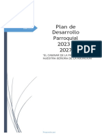 Plan pastoral 2023-2027 Parroquia Nuestra Señora de la Asunción