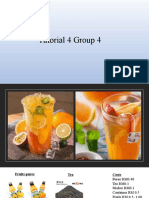 Tutorial 4 Group 4 Fruits Puree Tea Costs Branding Re-usable