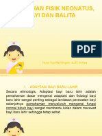 1 - Kebutuhan Fisik Neonatus, Bayi Dan Balita