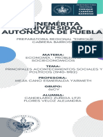 Economía - Problemas Socieconomicos (Linea Del Tiempo)