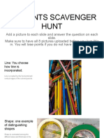 Elements Scavenger Hunt PDF