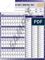 Math Wizard 2023 - R2 - QP - Set A Sample - Class 04 PDF