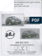 Dokumen - Tips - VW Golf III 1992 1997 VW Golf IIIIV Cabrio 1992 2002 Ref
