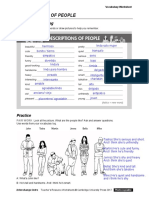 Interchange5thEd IntroLevel Unit03 Vocabulary Worksheet