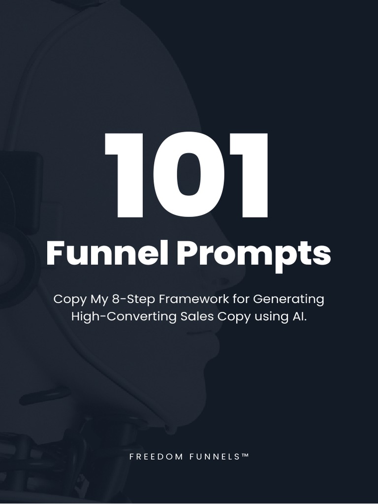 101 Best Funnel Prompts PDF | PDF | Artificial Intelligence ...