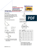 A Level Math Paper 1 Trigonometry