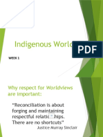 Indigenous Worldviews and Western Perspectives