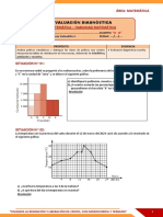 Evaluacion Diagnostica - Habilidad Matematica 4A Secundaria PDF