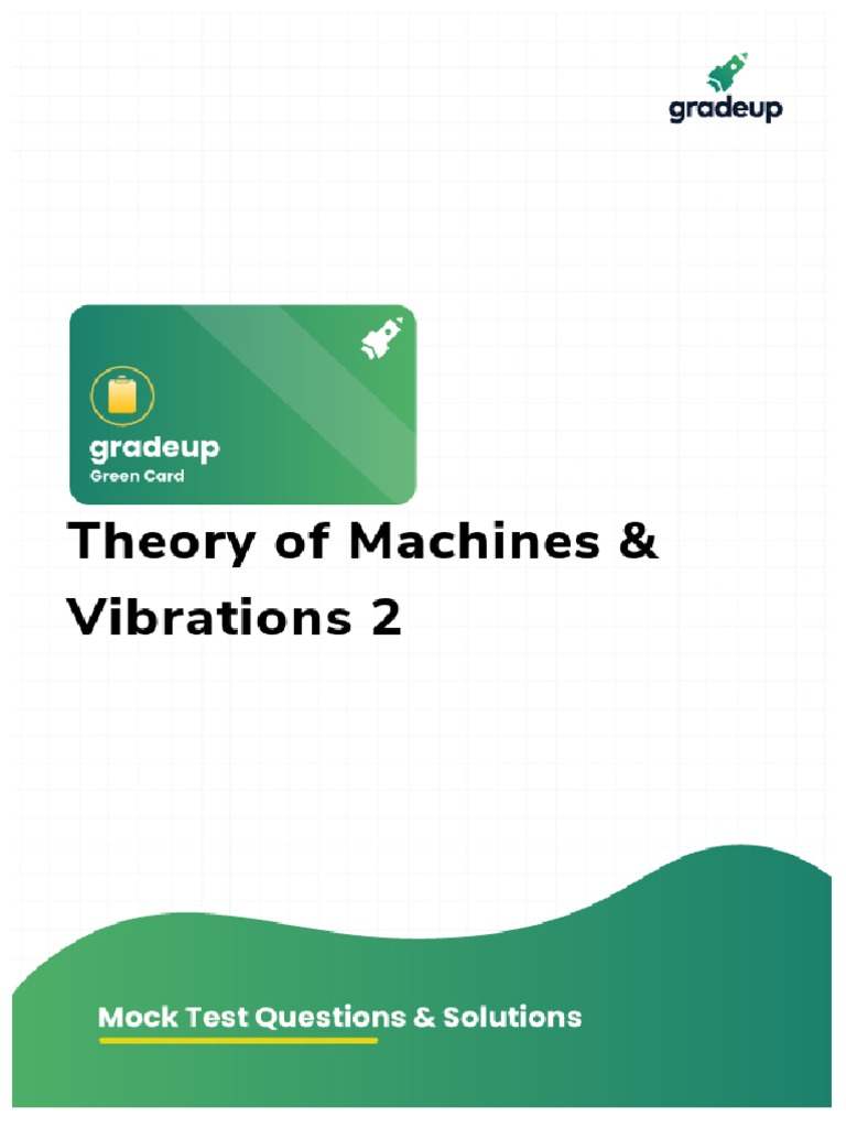 Mock 14513 1625259162064 | PDF | Gear | Rotation Around A Fixed Axis