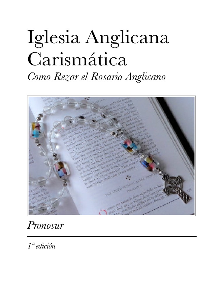 El Rosario Anglicano | PDF | orador del Señor | Rosario