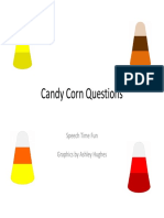 Candy Corn Question Cards