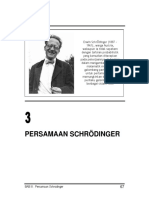 Persamaan Schrödinger: BAB III: Persamaan Schrodinger