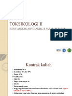 Pertemuan 1 Toksikologi Ii