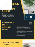 Merombak Tesis Menjadi Buku PDF