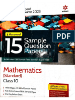 Arihant Maths SQP PDF