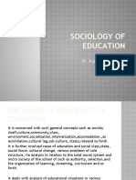 Sociology of Education