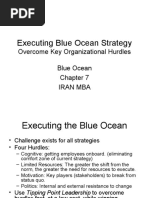 CH 7. Executing Blue Ocean Strategy