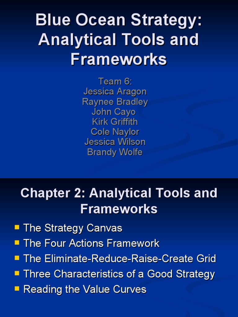 Ch2 - Analytical Tools and Frameworks | PDF | Innovation | Wine