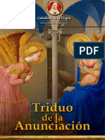 Anunciacion - Triduo