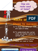 How rocks are used at home