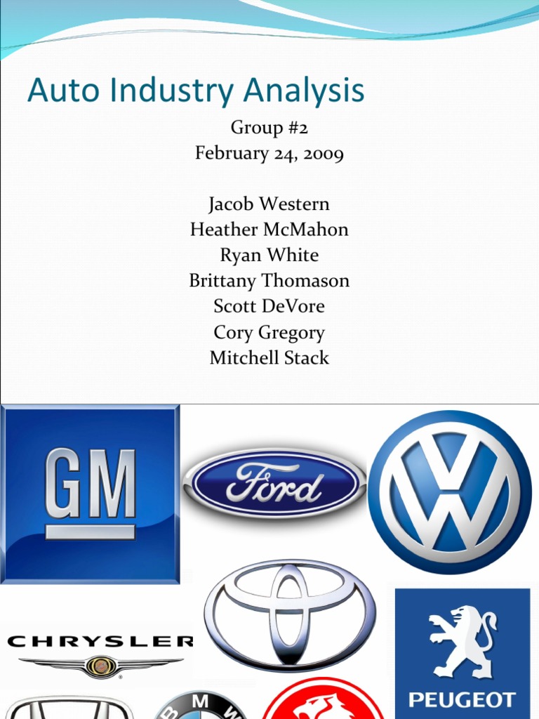 Automotive Industry Competitive Landscape | PDF | Hybrid Electric ...