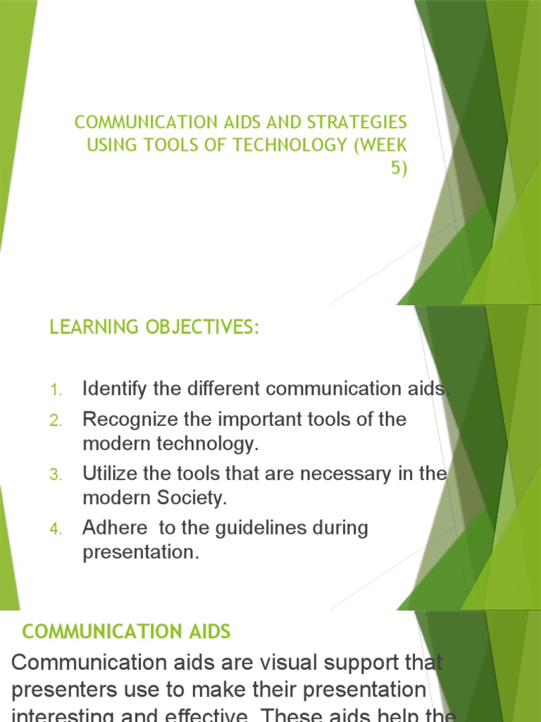 Communication Aids and Strategies Using Tools of Technology PDF Communication Social Media