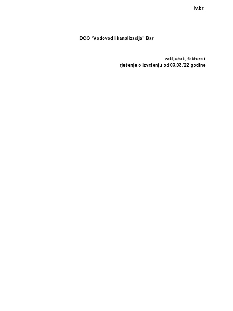 Dostavnica | PDF