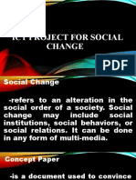 Ict Project For Social Change
