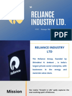 Reliance Report