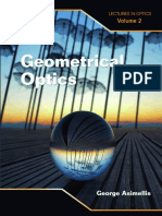 George Asimellis - Geometrical Optics Lectures in Optics Vol 2 (Lectures in Optics, 2) 9 (2020, SPIE - The International Society For Optical Engineering)