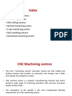 Types and Components of CNC Machining Centres