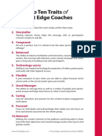 Trust Edge Coaching Top 10 Traits Top 20 Questions 2 1 PDF