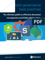 Stay in control of Microsoft 365 with effective SharePoint governance