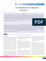 Monkeypox - Manifestasi Dan Diagnosis PDF