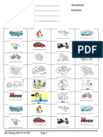 Words Check Starters Transport