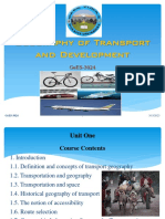 Transport Geo CHapter1