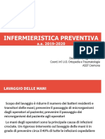 Infermieristica Preventiva: Docente: Ferragni Stefania Coord. Inf. U.O. Ortopedia e Traumatologia ASST Cremona