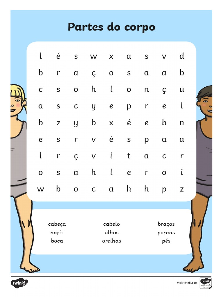 Partes do Corpo com a Letra L | PDF