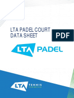 LTA PADEL COURT DATA SHEET GUIDE