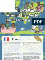 Families Around The World Powerpoint Presentation English Portuguese