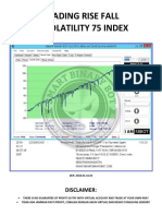 TRADING RISE FALL DI VOLATILITY 75 INDEX