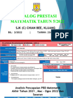 Dialog Prestasi Matematik Tahun 5/2022: SJK (C) Chian Bee, Kluang