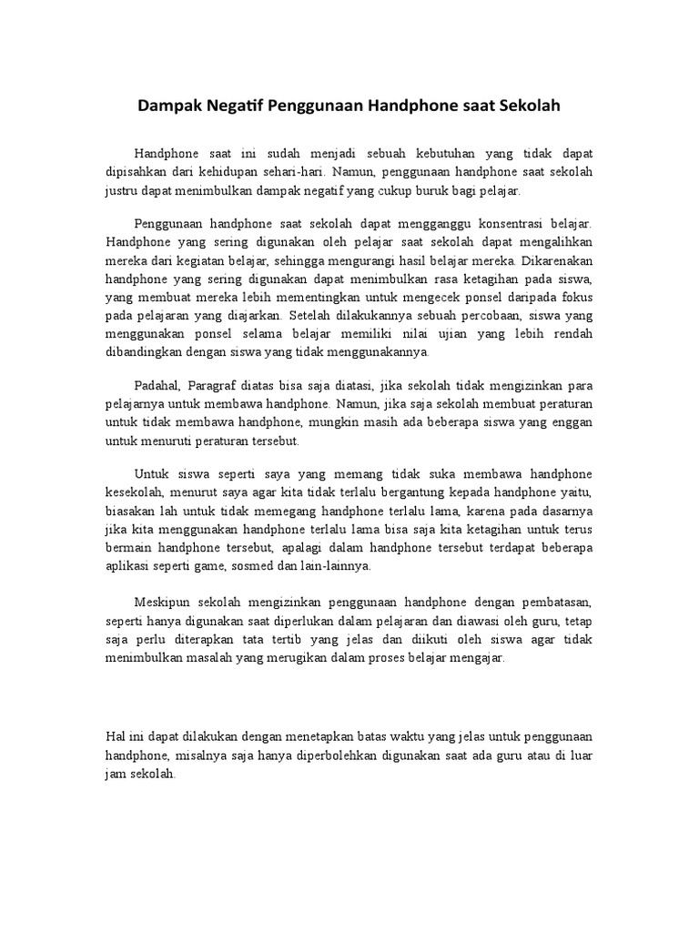 Tugas Kelompok Bahasa Indonesia Pdf