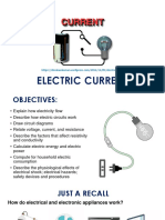 Lesson 7 Electric Current and Ohm's Law