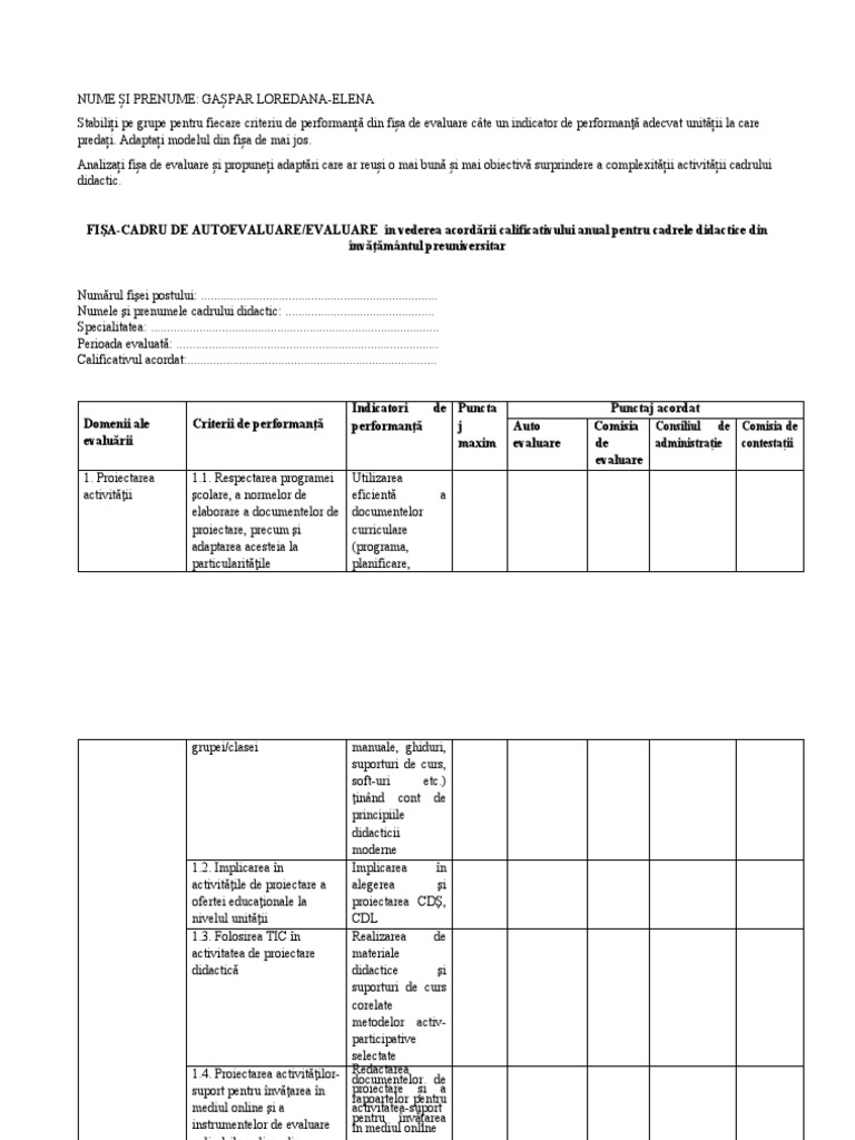 Prof III - M3 - Fisa - 1 | PDF