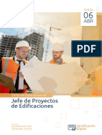 Jefe de Proyectos Pro.