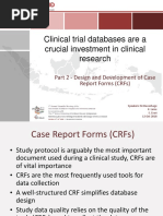 CRF Design Guidelines for Clinical Trials | PDF | Clinical Trial ...