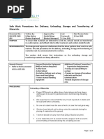 Safe Loading and Unloading Procedures | PDF | Safety | Occupational ...