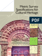 Metric Survey Specific For Cultural Heritage
